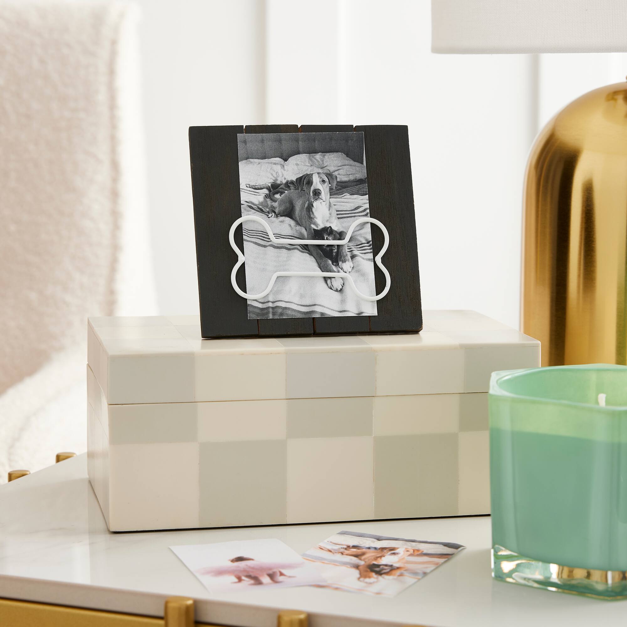 Black Bone Wire Mini Clip Frame by Studio Décor®